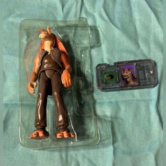 Hasbro Star Wars Galaxy of Adventures Jar Jar Binks Action Figure - Picture 1 of 6